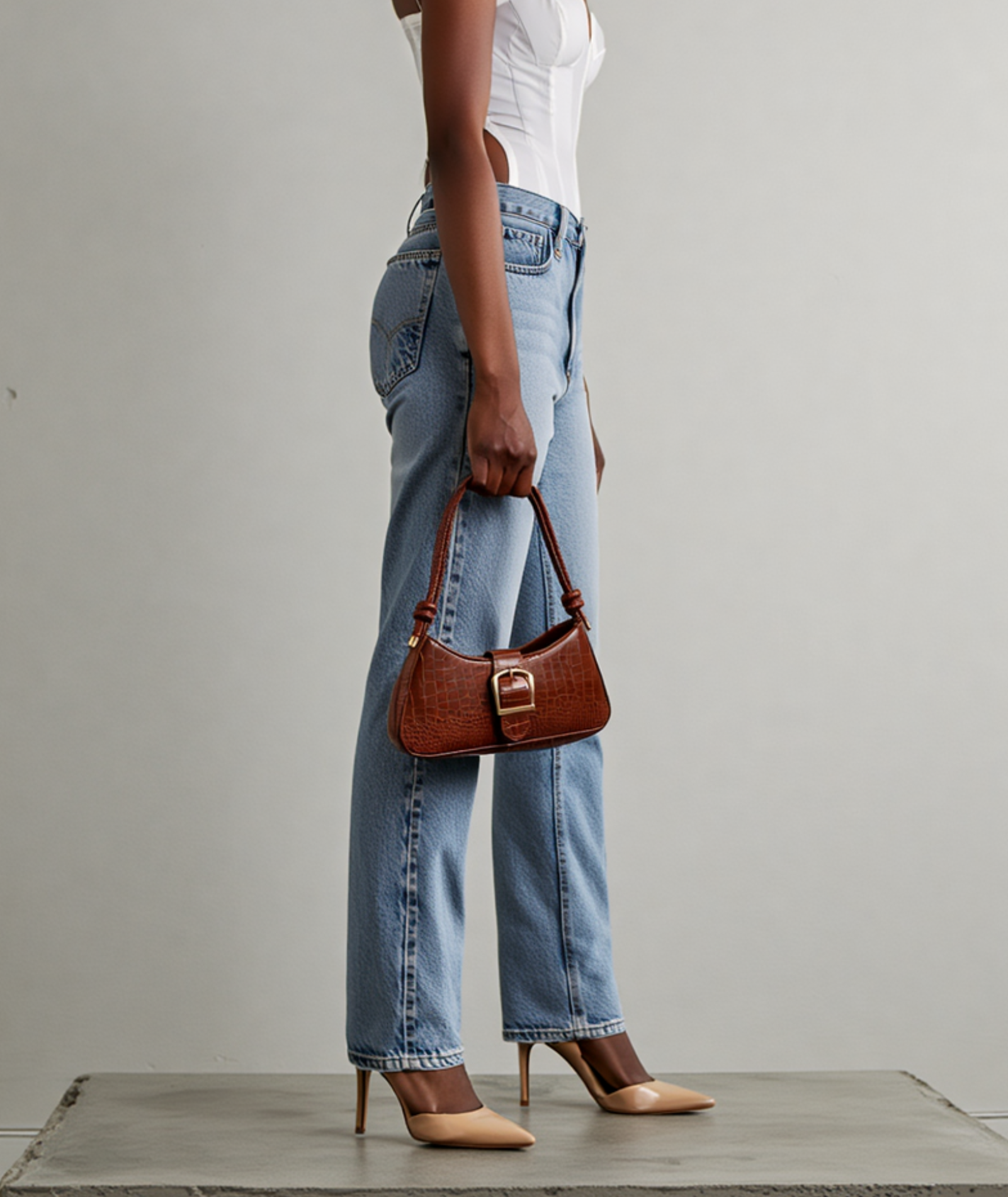 Bolsa feminina de couro - Vallet