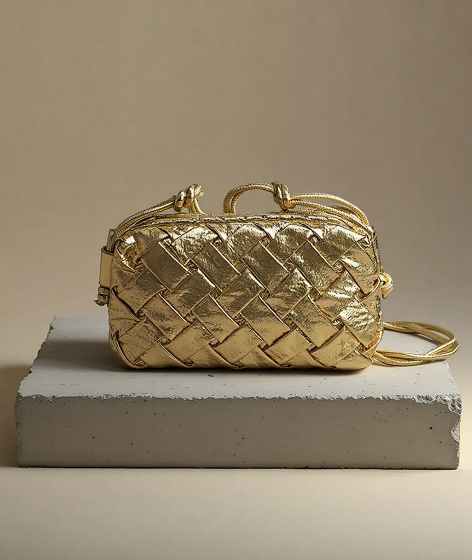 Bolsa de mão clutch em couro ecológico - Escar