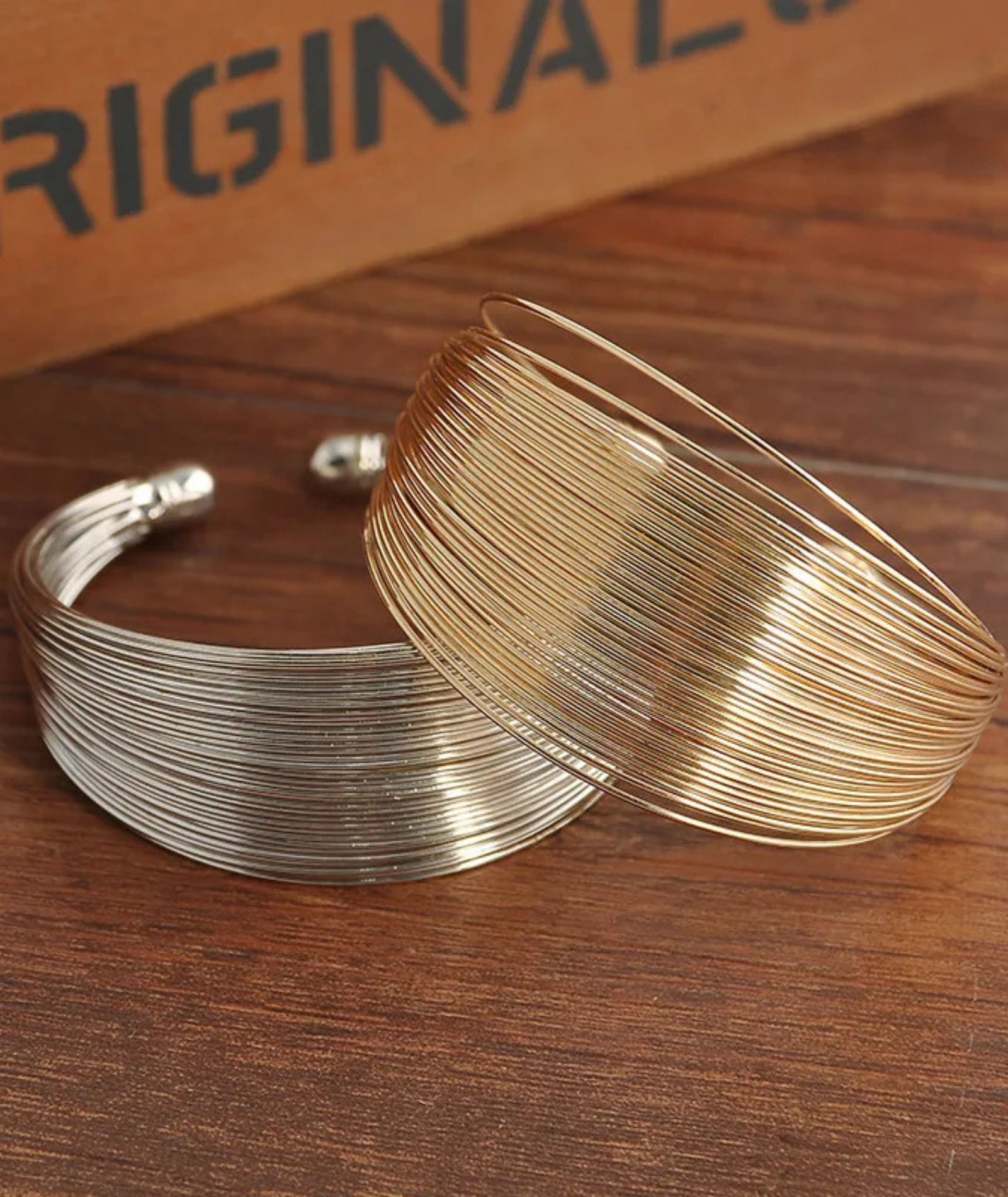 Bracelete feminino elegante folheado - Celestial