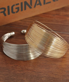 Bracelete feminino elegante folheado - Celestial