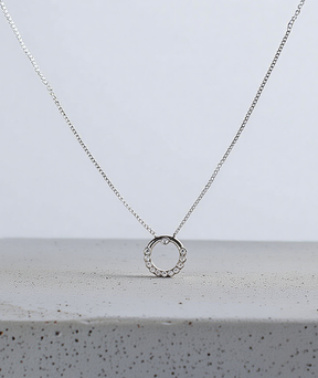 Colar feminino de prata 925 Sterlina - Lira