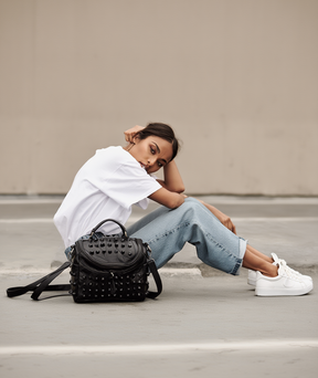 Bolsa feminina em couro genuíno - Marvin