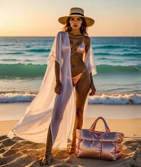 Bolsa feminina softbag em nylon - Shiny