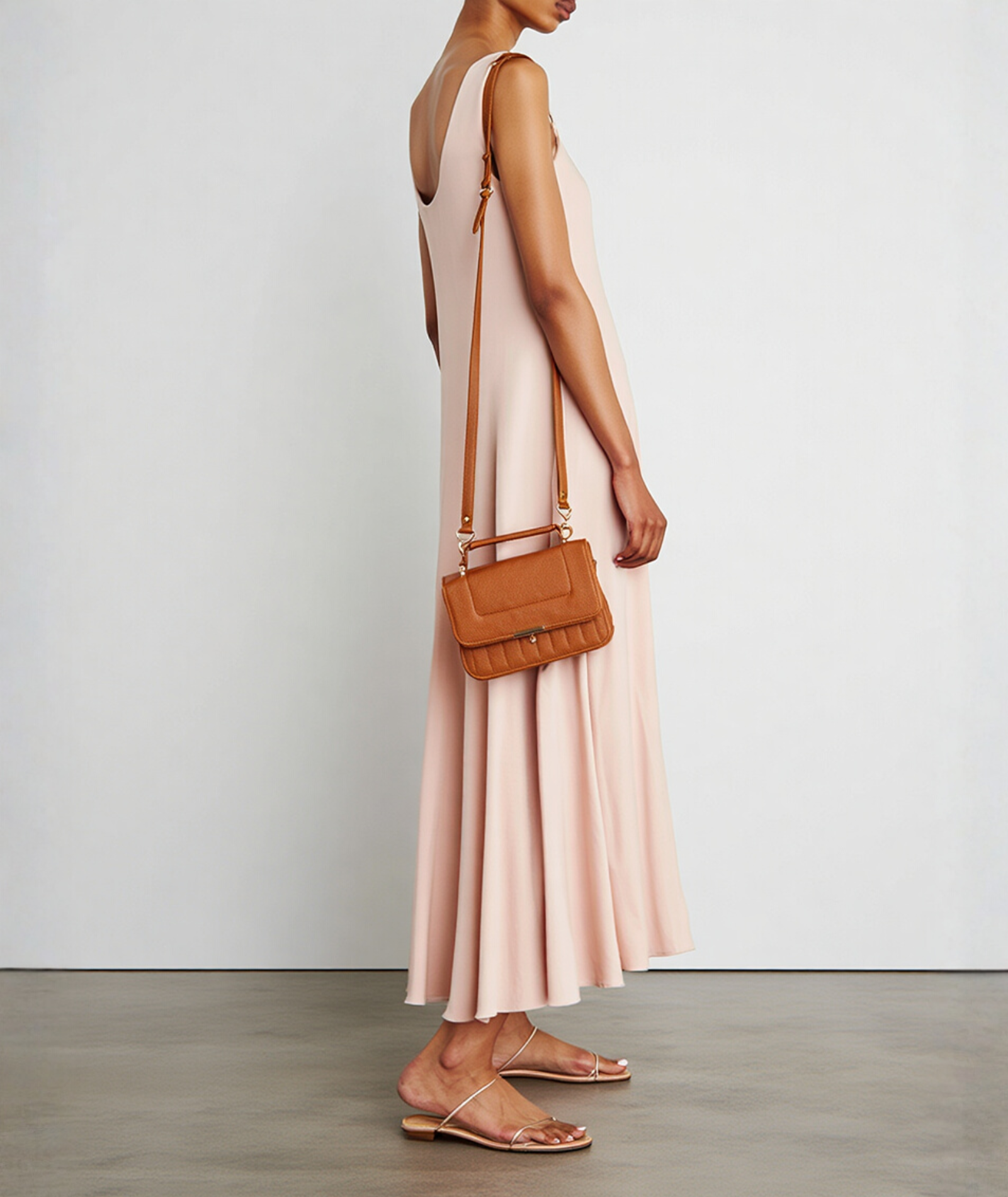 Kit com 2 bolsas de couro com alça adicional - Essencial