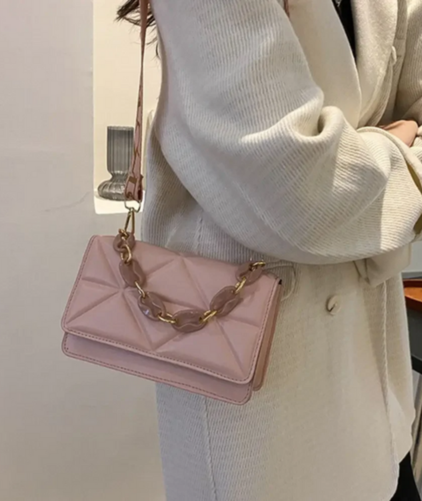 Bolsa feminina de couro - Mary