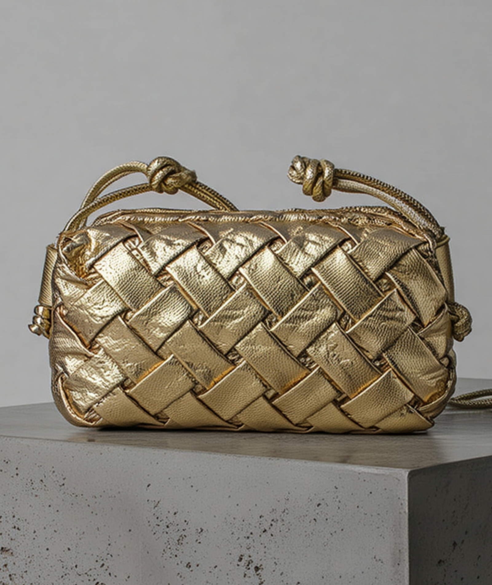 Bolsa de mão clutch em couro ecológico - Escar