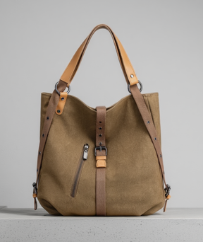 Bolsa e mochila feminina de lona - Wonder