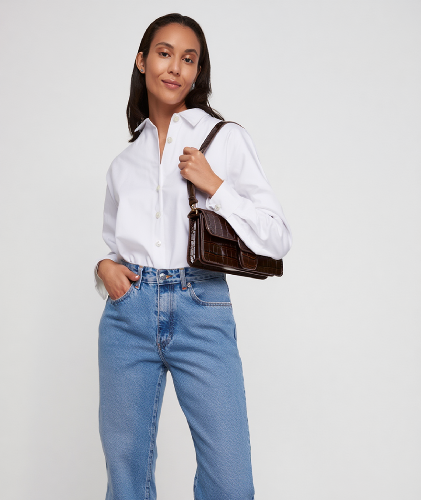 Bolsa feminina de couro - Bella