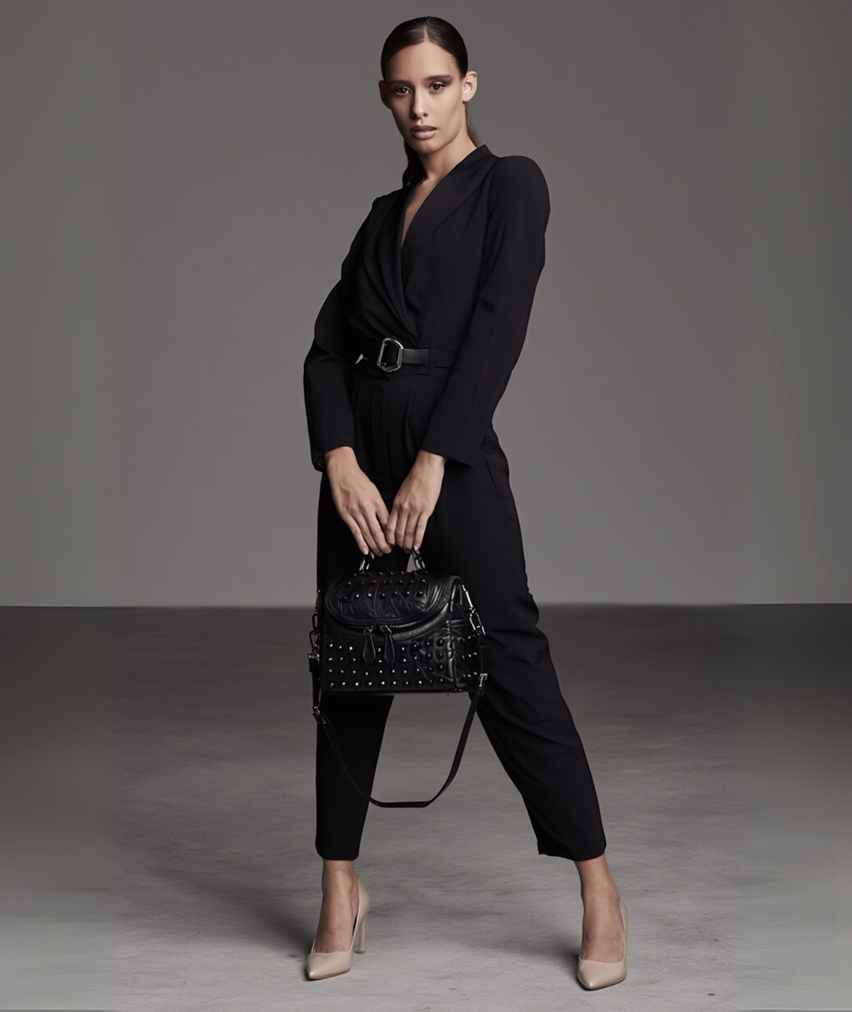 Bolsa feminina em couro genuíno - Marvin