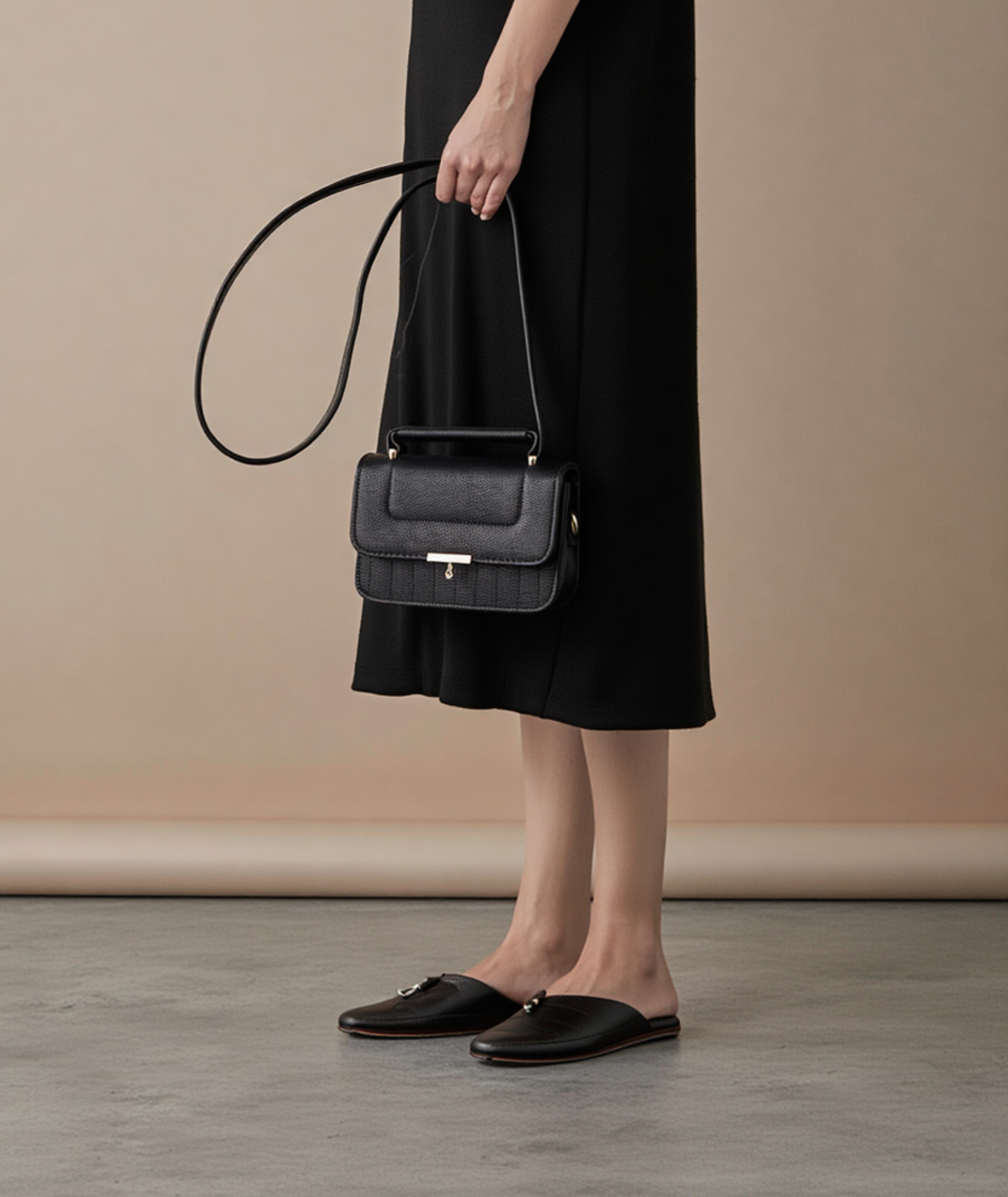 Kit com 2 bolsas de couro com alça adicional - Essencial