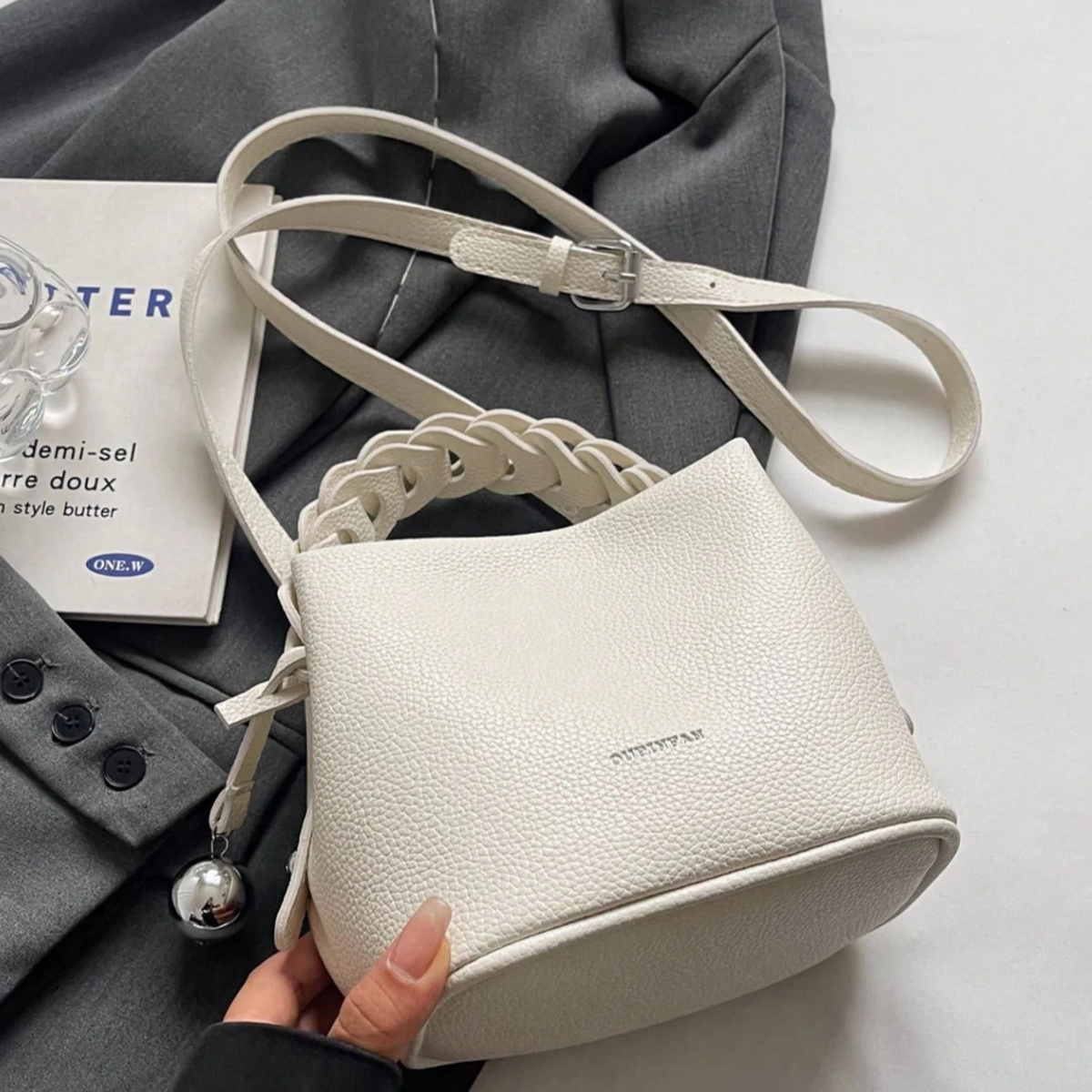 Bolsa feminina de couro - Ofélia