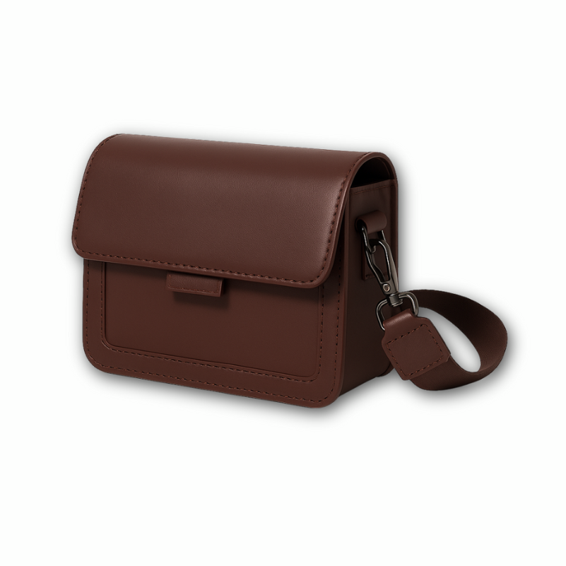 Bolsa feminina de ombro couro ecológico - Carré