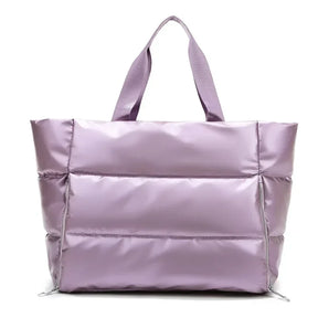Bolsa feminina softbag em nylon - Shiny